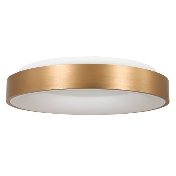 Industrielle Deckenleuchte Ringlede Gold Ø 48 Cm – Bild 11