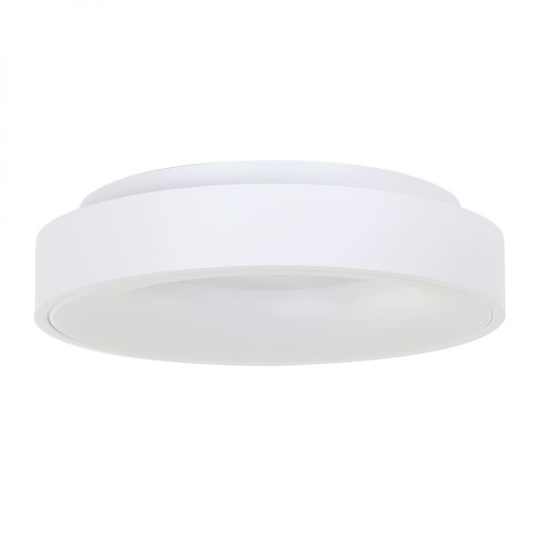 Industrielle Deckenleuchte Ringlede Weiß Ø 48 Cm – Bild 12