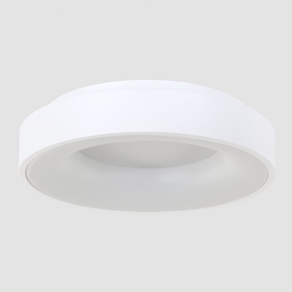 Industrielle Deckenleuchte Ringlede Weiß Ø 48 Cm – Bild 15