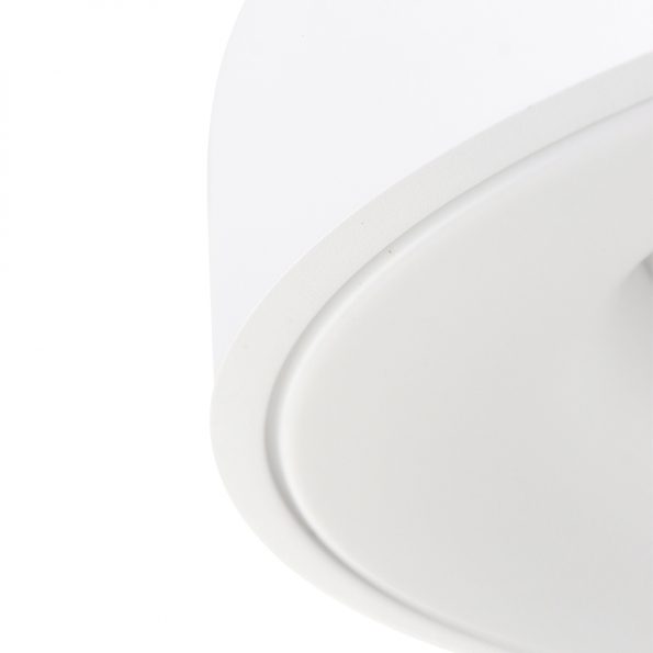 Industrielle Deckenleuchte Ringlede Weiß Ø 48 Cm – Bild 5