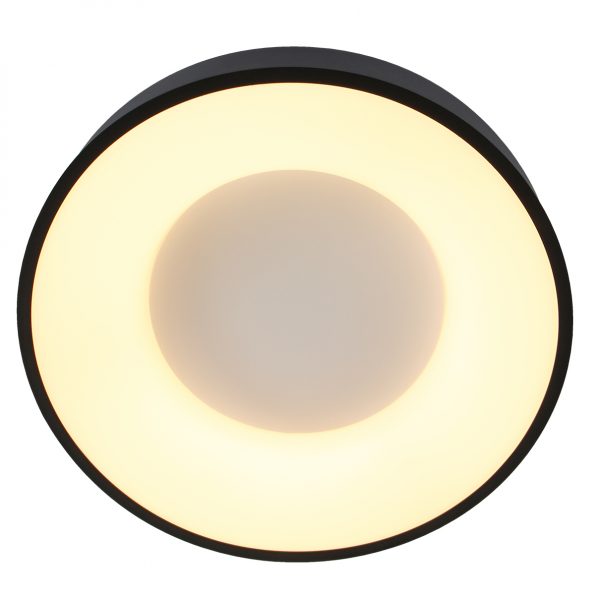 Industrielle Deckenleuchte Ringlede Schwarz Ø 48 Cm – Bild 10