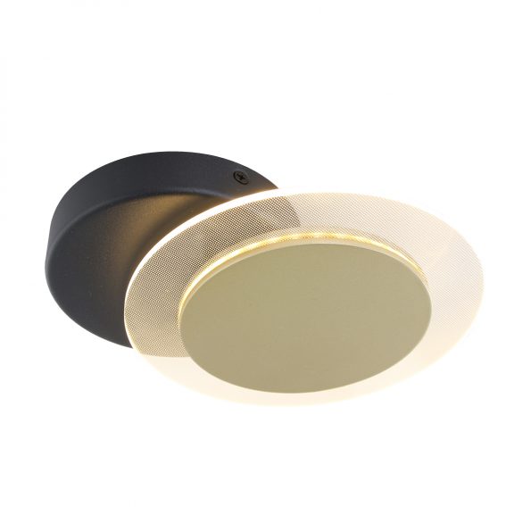 Industrielle Deckenlampe Eclipse Gold – Bild 13