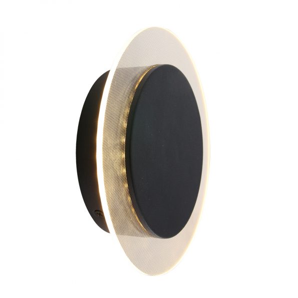 Industrielle Wandleuchte Lido Schwarz Ø 17 Cm – Bild 10