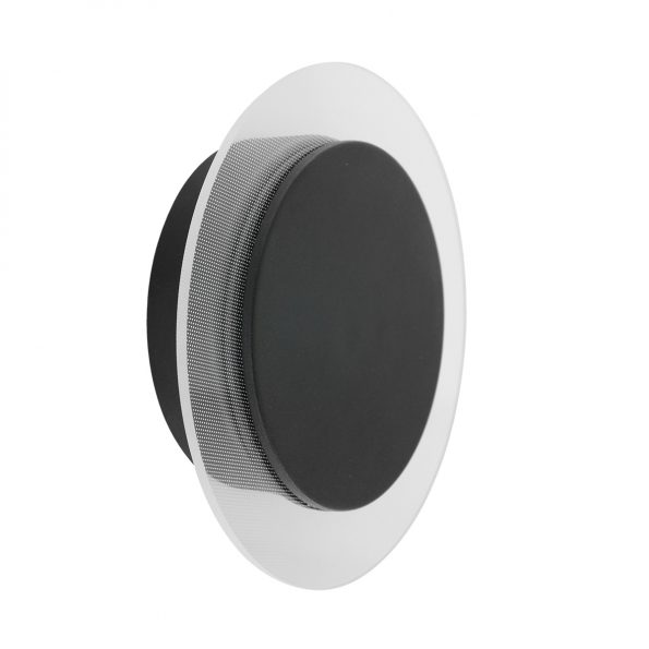 Industrielle Wandleuchte Lido Schwarz Ø 17 Cm – Bild 11