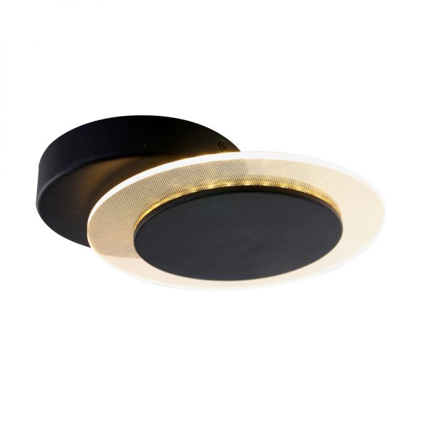 Industrielle Wandleuchte Lido Schwarz Ø 17 Cm – Bild 14