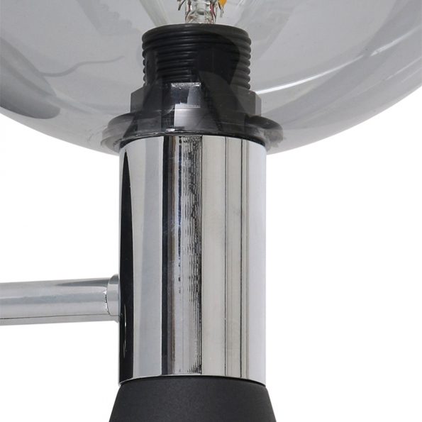 Industrielle Wandleuchte Fastlåst Schwarz – Bild 6