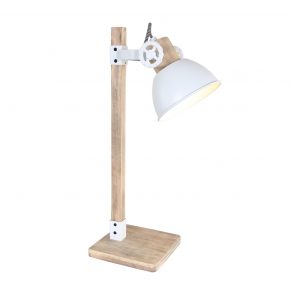 Industrielle Tischlampe Weiß-2665W