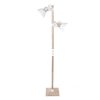 Industrie Stehlampe Weiß-2666W