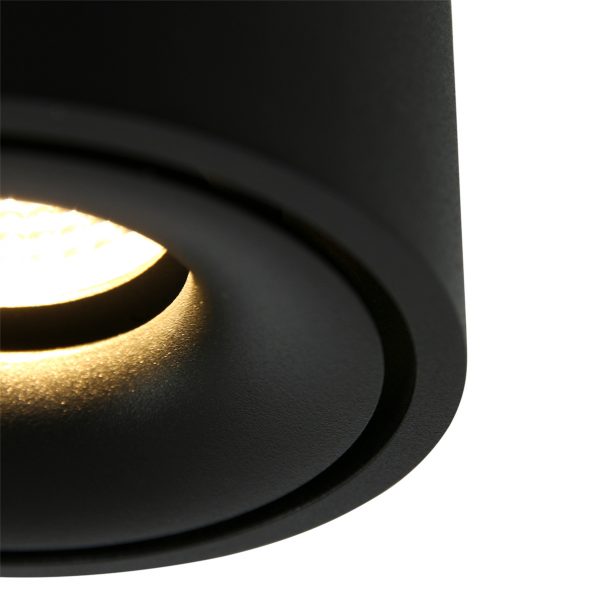Industrielle Spot Fez Black Schwarz Ø 7,8 Cm – Bild 4