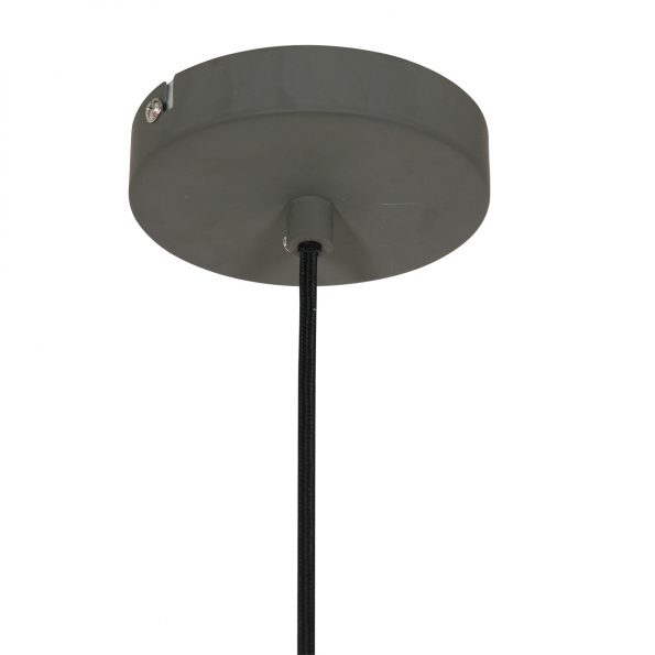 Industrielle Pendelleuchte Krisip Grau Ø 50 Cm – Bild 10