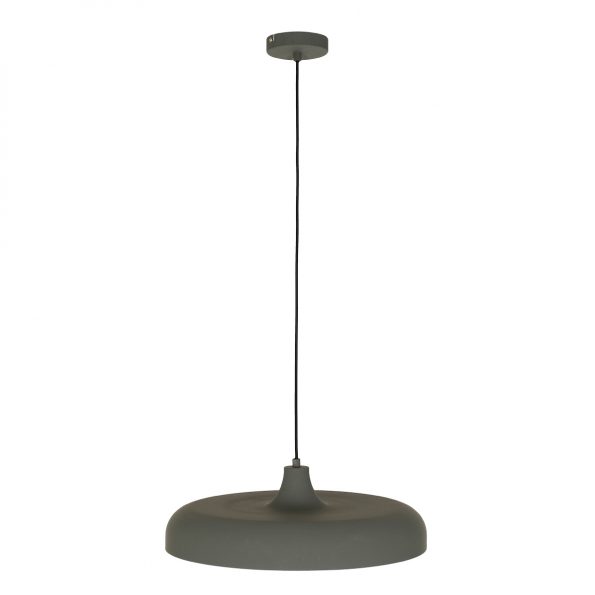 Industrielle Pendelleuchte Krisip Grau Ø 50 Cm – Bild 11