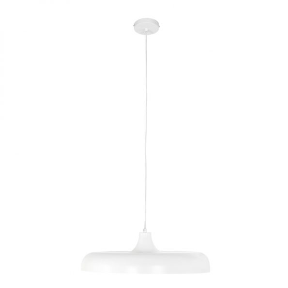 Industrielle Pendelleuchte Krisip Weiß Ø 50 Cm – Bild 2