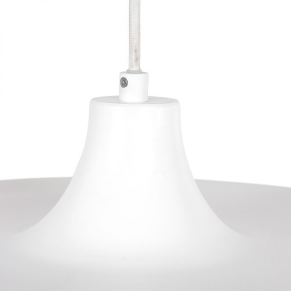 Industrielle Pendelleuchte Krisip Weiß Ø 50 Cm – Bild 9