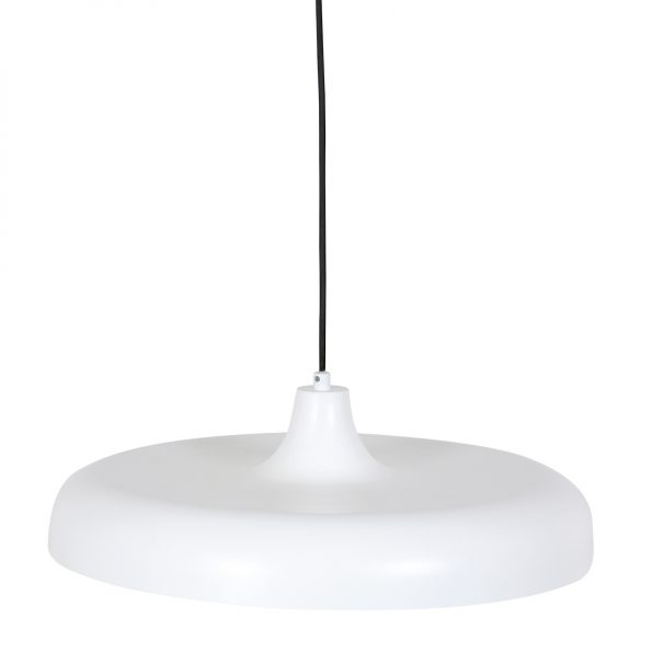 Industrielle Pendelleuchte Krisip Weiß Ø 50 Cm – Bild 11