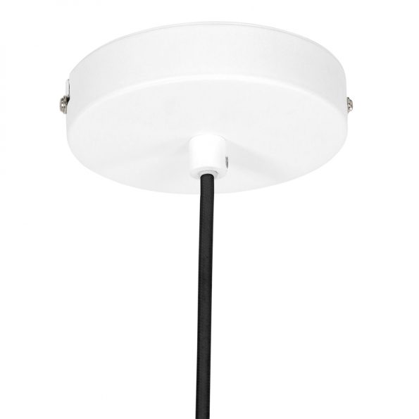 Industrielle Pendelleuchte Krisip Weiß Ø 50 Cm – Bild 13