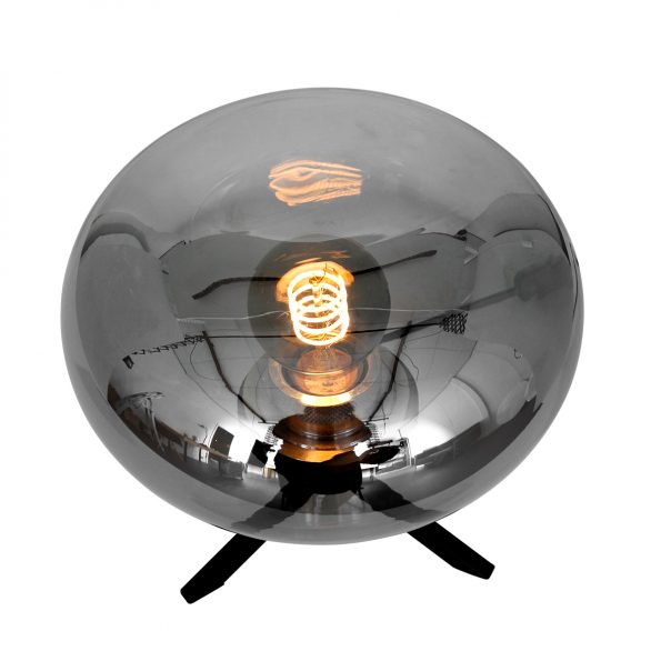 Industrielle Tischlampe Reflexion Schwarz Ø 22 Cm – Bild 11