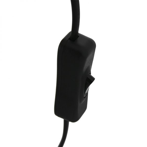 Industrielle Tischlampe Reflexion Schwarz Ø 22 Cm – Bild 14