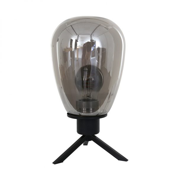 Industrielle Tischlampe Reflexion Schwarz Ø 15 Cm – Bild 2