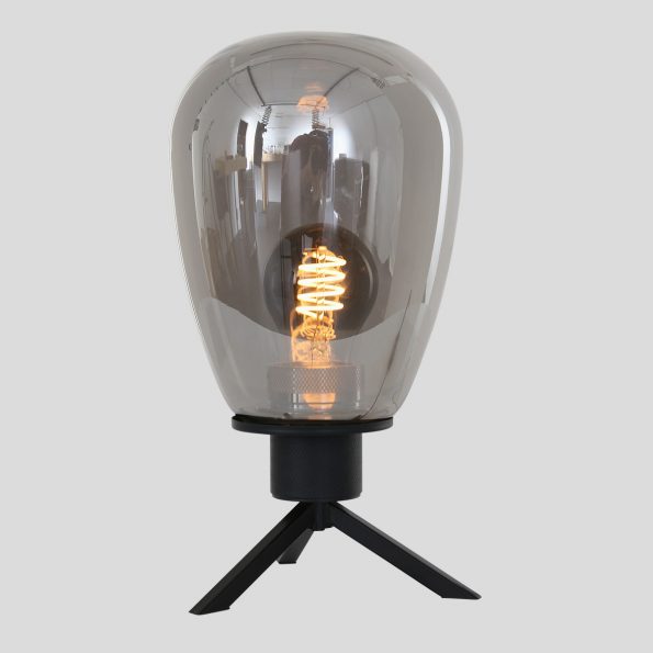 Industrielle Tischlampe Reflexion Schwarz Ø 15 Cm – Bild 14