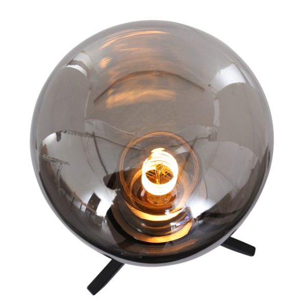 Industrielle Tischlampe Reflexion Schwarz Ø 15 Cm – Bild 5