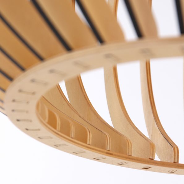 Industrielle Pendelleuchte Smukt Natürlich Ø 50 Cm – Bild 13