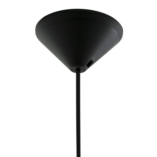 Industrielle Pendelleuchte Minimalics Schwarz Ø 10 Cm – Bild 9