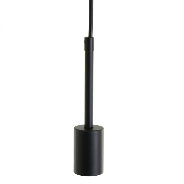 Industrielle Pendelleuchte Minimalics Schwarz Ø 10 Cm – Bild 5