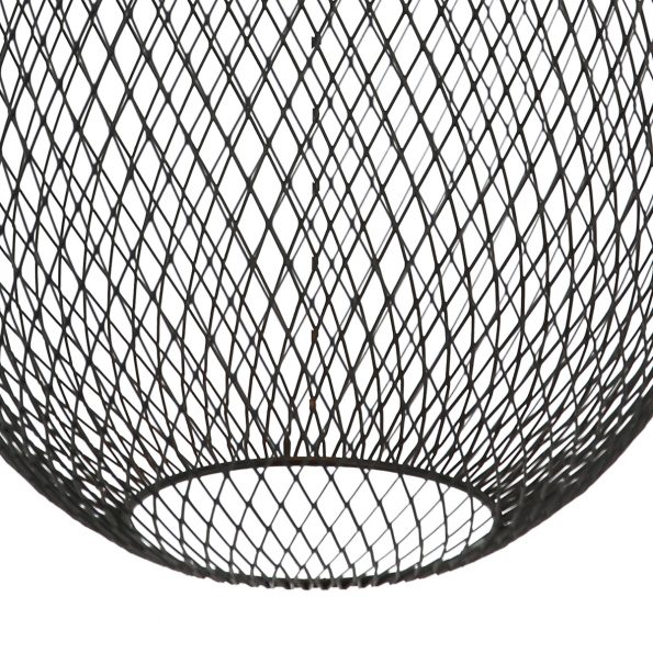 Industrielle Pendelleuchte Bodine Schwarz Ø 22 Cm – Bild 4