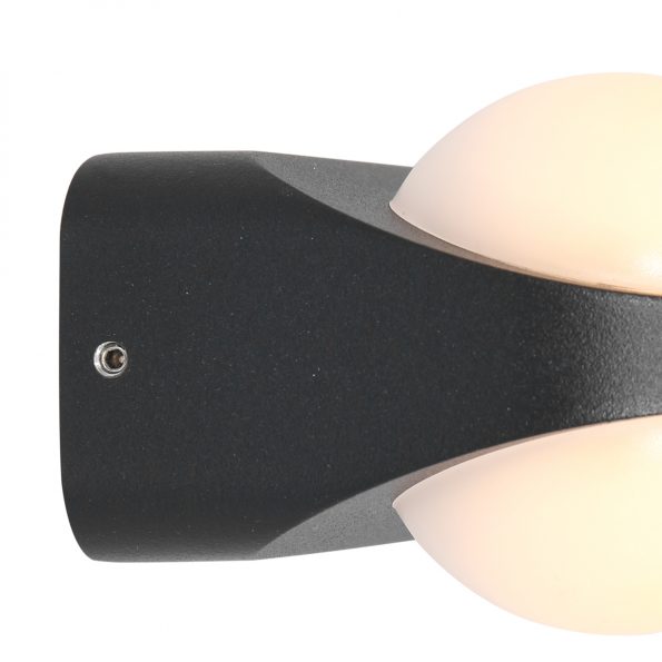 Industrielle Außenleuchte Buitenlampen Schwarz – Bild 5