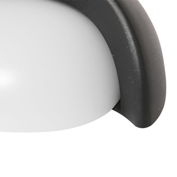 Industrie Wandlampe Siargao Schwarz – Bild 5