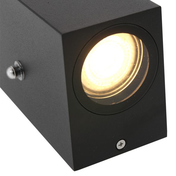 Industrielle Außenleuchte Buitenlampen Schwarz – Bild 4