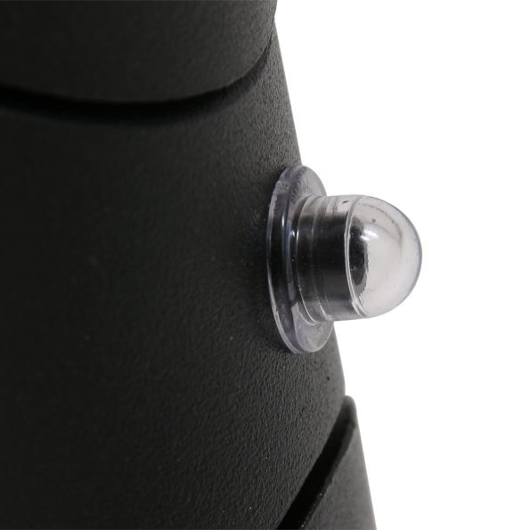 Industrielle Wandlampe Samar Schwarz – Bild 6
