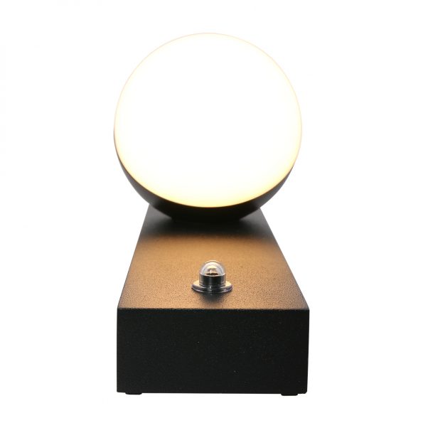 Industrie Wandlampe Simara Schwarz – Bild 11