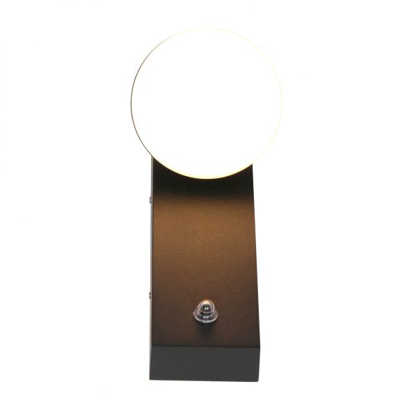 Industrie Wandlampe Simara Schwarz – Bild 12