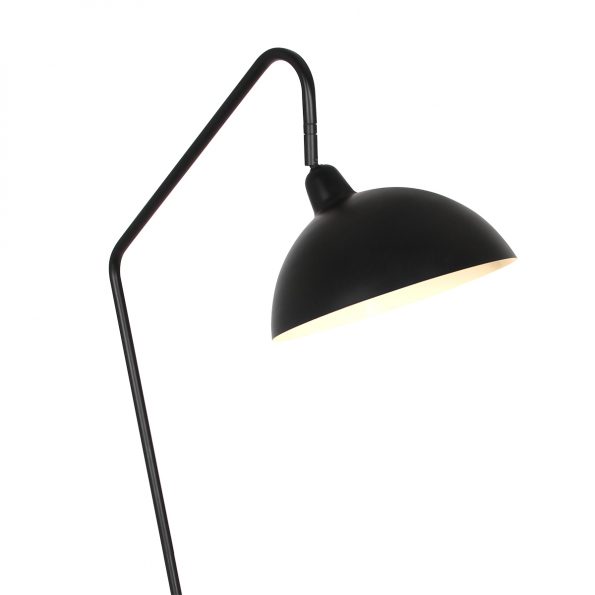 Industriell Stehlampe Orion Schwarz – Bild 2