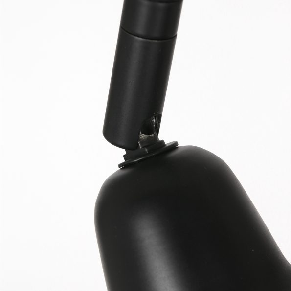 Industriell Stehlampe Orion Schwarz – Bild 3