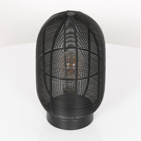 Industrie Tischlampe Ophra Schwarz – Bild 9