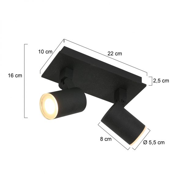 Industrielle Spot Points Noirs Schwarz – Bild 6