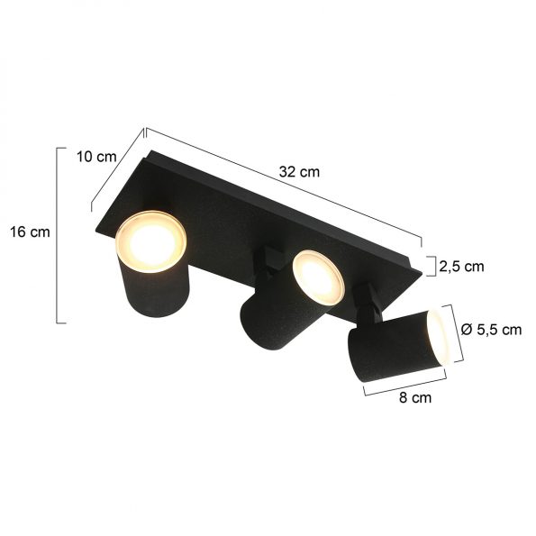 Industrielle Spot Points Noirs Schwarz – Bild 7