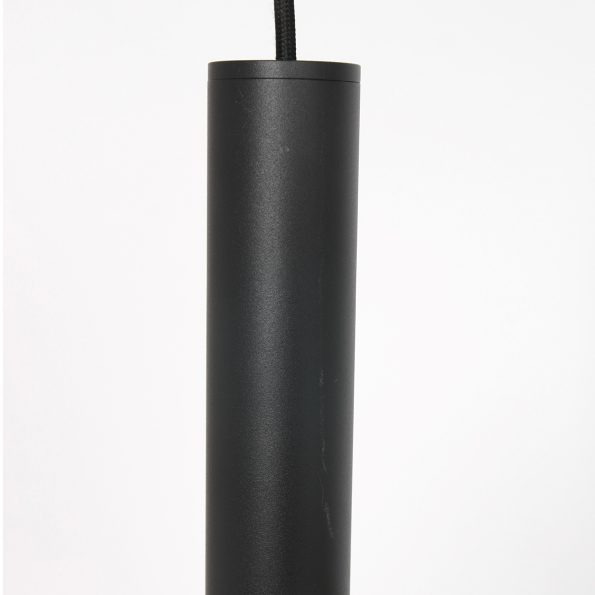 Industrielle Pendelleuchte Aureole Schwarz Ø 17 Cm – Bild 9