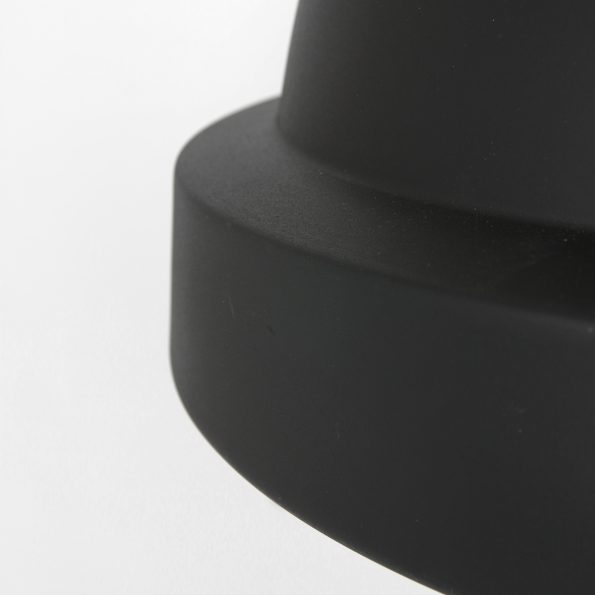 Industrielle Pendelleuchte Nimbus Schwarz Ø 50 Cm – Bild 5