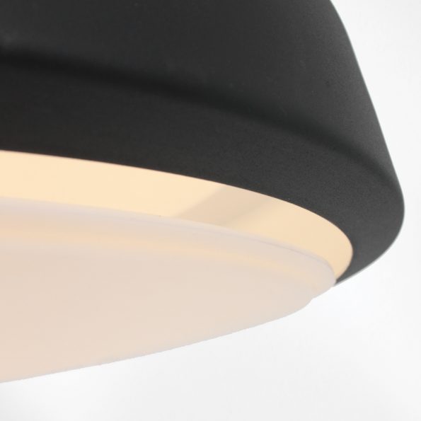 Industrielle Pendelleuchte Nimbus Schwarz Ø 50 Cm – Bild 6