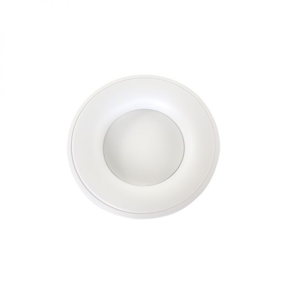 Industrielle Deckenleuchte Ringlede Weiß Ø 30 Cm – Bild 10