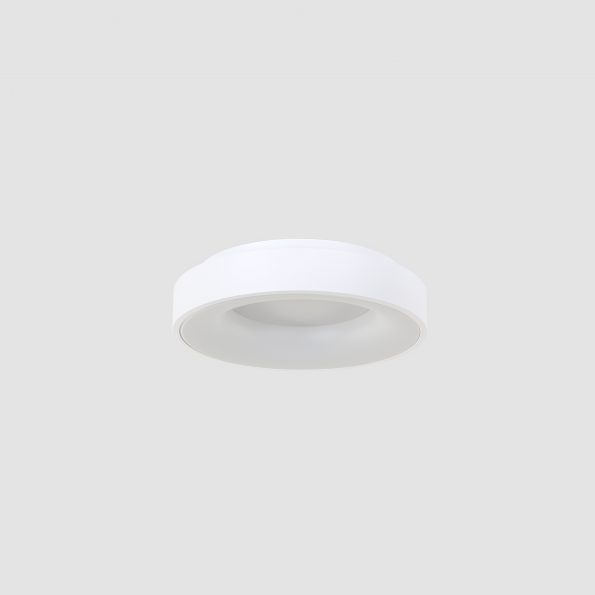 Industrielle Deckenleuchte Ringlede Weiß Ø 30 Cm – Bild 14