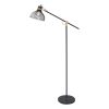 Industriell Stehlampe Schwarz-3091ZW