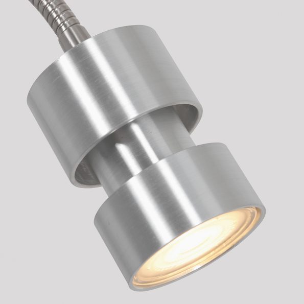 Industrielle Wandleuchte Natasja LED Stahl – Bild 4
