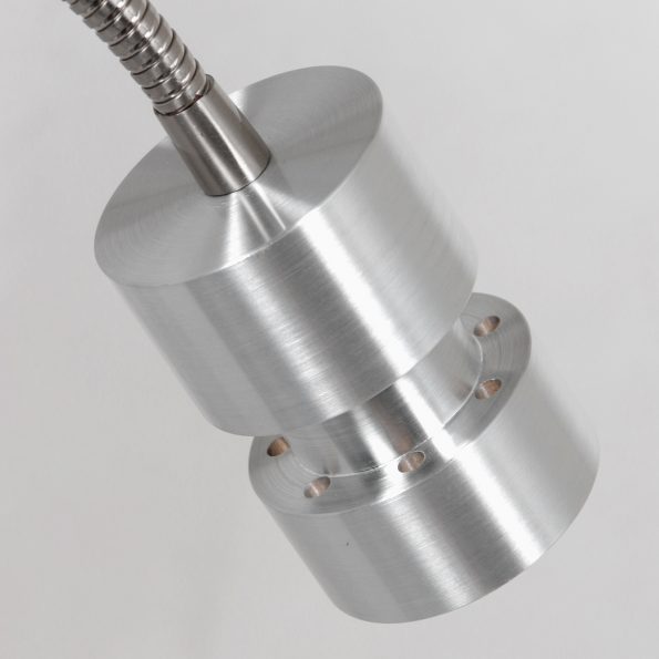 Industrielle Wandleuchte Natasja LED Stahl – Bild 5