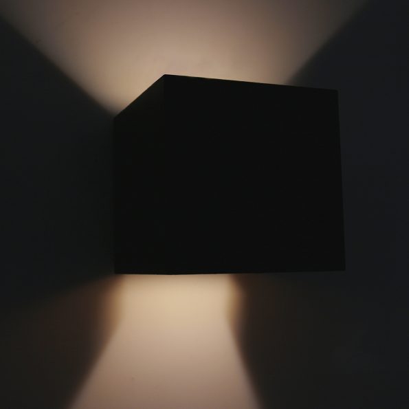 Industrielle Wandleuchte Muro Schwarz – Bild 13