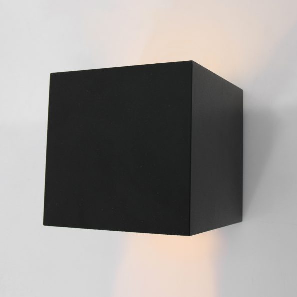 Industrielle Wandleuchte Muro Schwarz – Bild 7
