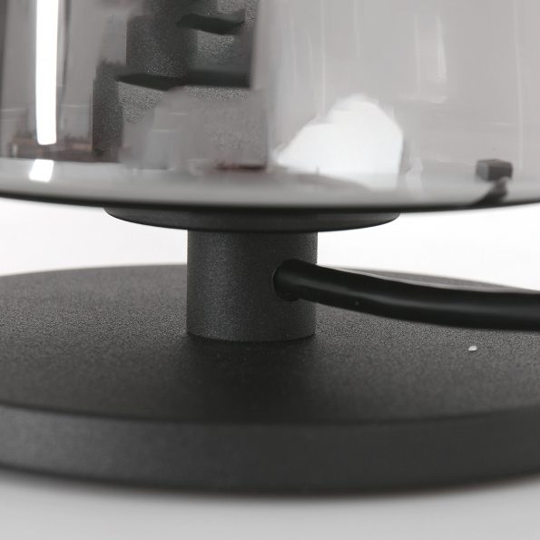 Industrielle Tischlampe Ancilla Schwarz Ø 14,5 Cm – Bild 4